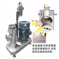 陶瓷粉高剪切研磨分散机氧化铝陶瓷研磨机机材料分散机希德XMD