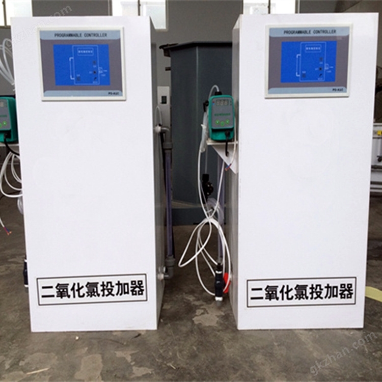 化学法二氧化氯投加器的运行流程