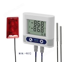 WS-T21LAC3 雙通道聲光報警低溫溫度記錄儀